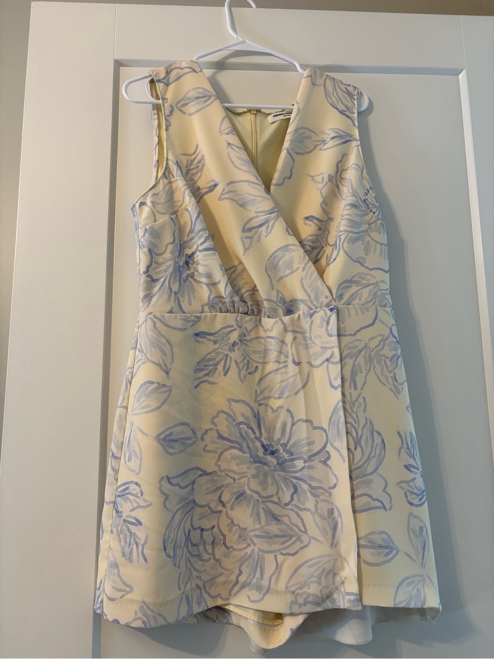 Amanda Uprichard Isler Romper in Somerset Print | Size XL